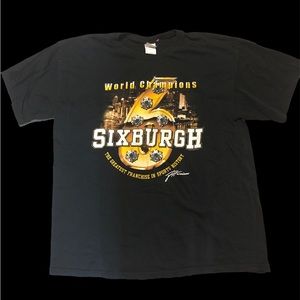 Vintage Gildan Pittsburgh Steelers Sixburgh tee size XL